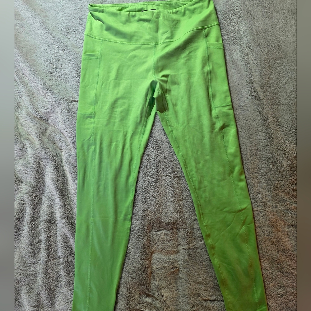 CVG Vibrant Green Full Length Leggings